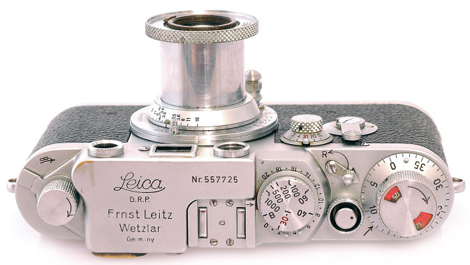 Leica IIIf Black Dial Self Timer